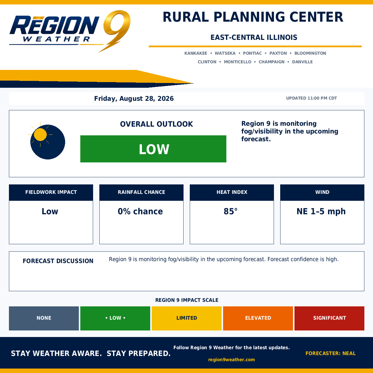 Rural Planning Center — Friday, August 28, 2026